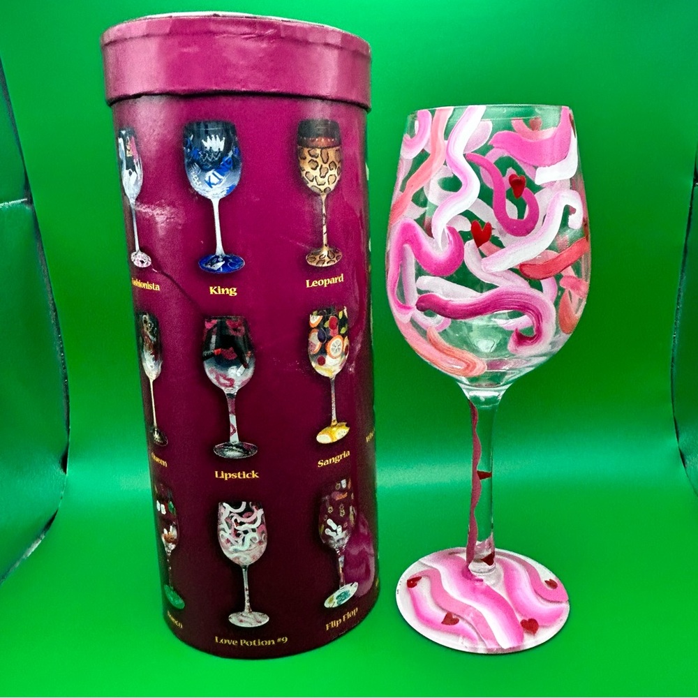 LOLITA LOVE  MY WINE  LOVE POTION #9 RECIPE AT THE BOTTOM 9” 15OZ